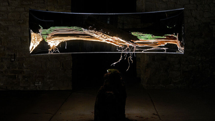 Orbis Ligni – Kinetische Installation aus Totholz